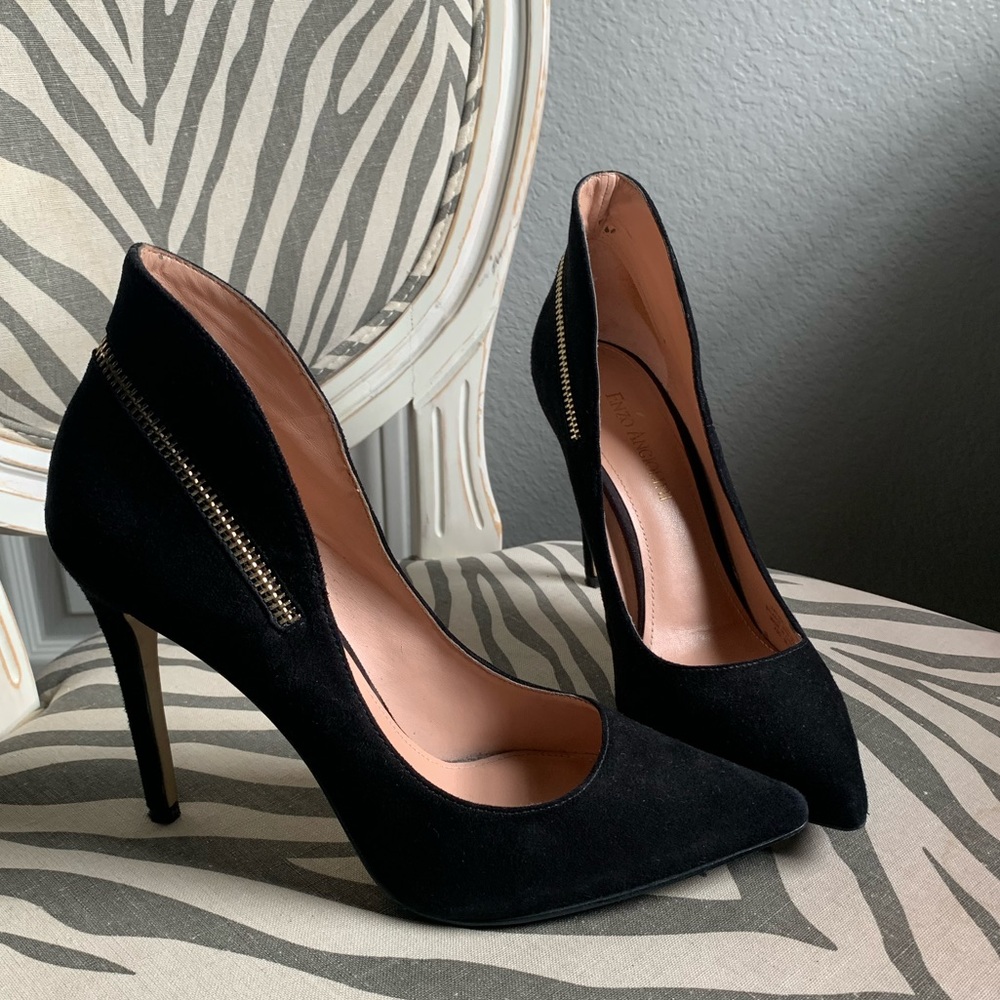 Black Enzo Angiolini Stiletto Heels